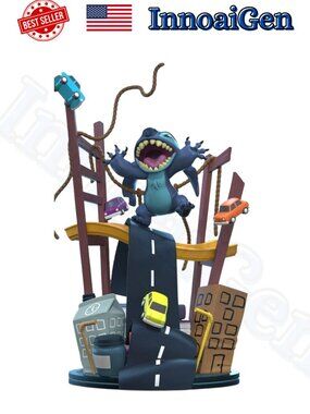 Disney Lilo & Stitch Experiment 626 Destroyer Figurine Sculpture Collectible NEW